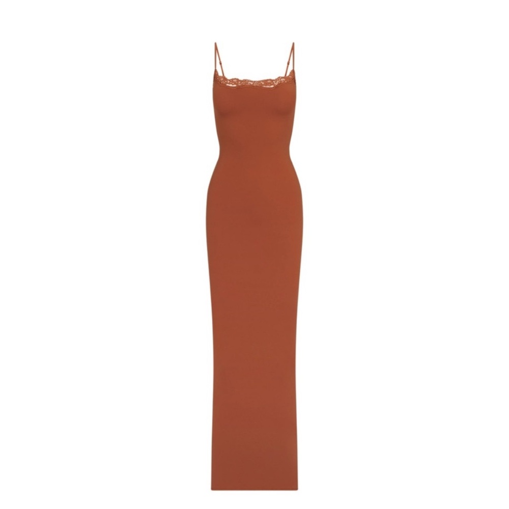 Skims Fits Everybody Lace Maxi Dress
